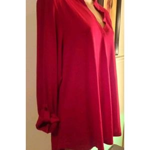 Amzplus Women's Blouse. Red. Large. NWT.